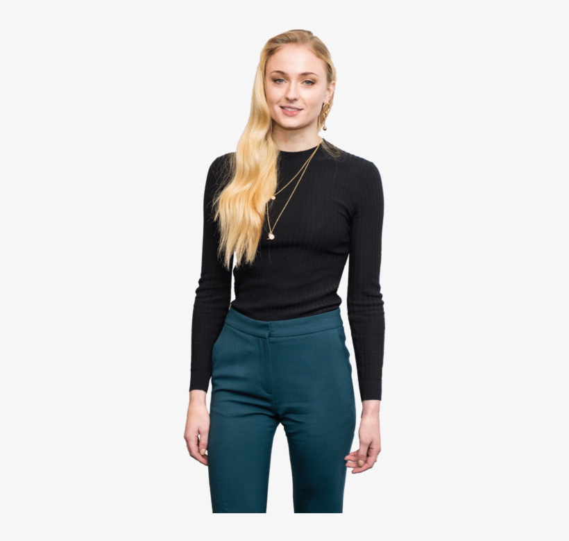 A Transparent Sophie Turner - Sophie Turner Game Of Thrones Sansa, transparent png