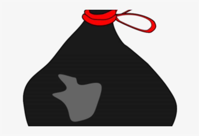 Purse Clipart Garbage Bag - Trash Bag Clipart Png, transparent png