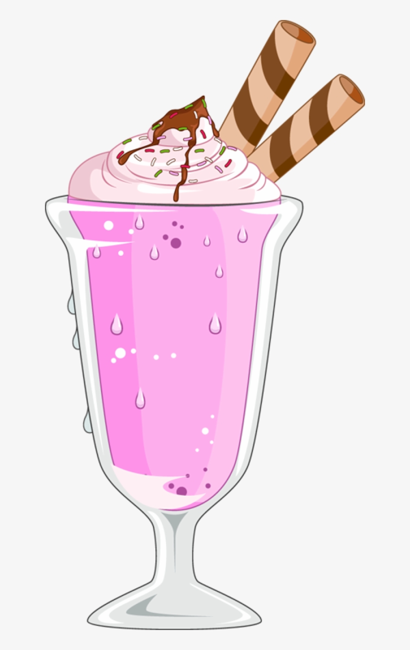 Milkshake Clipart Clip Art - Ice Cream Soda Clip Art, transparent png