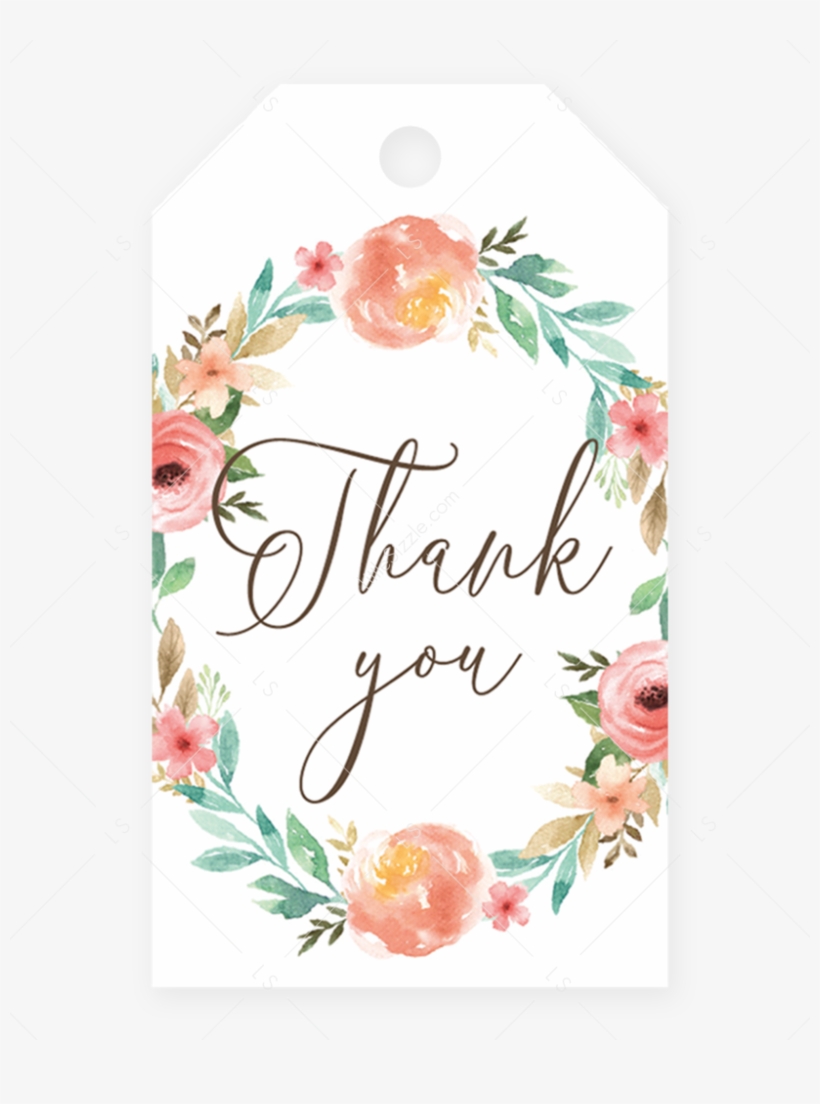Floral Favor Tag Template Download By Littlesizzle - Christmas Card, transparent png