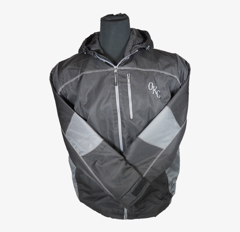 Okc Logo Jacket - Leather Jacket, transparent png