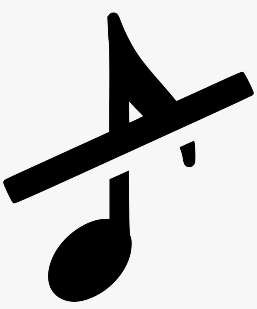 Note Mute Svg Icon, transparent png