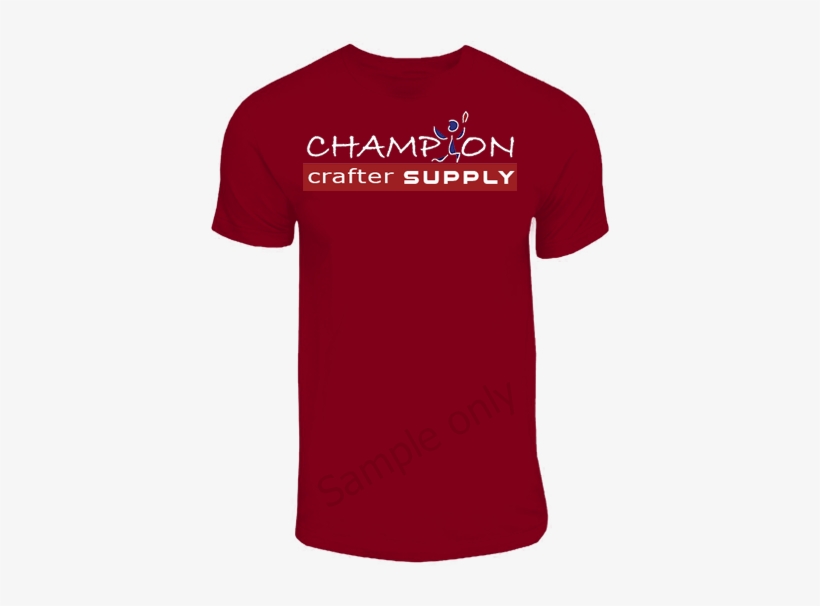 Red T-shirt Plain - Active Shirt, transparent png