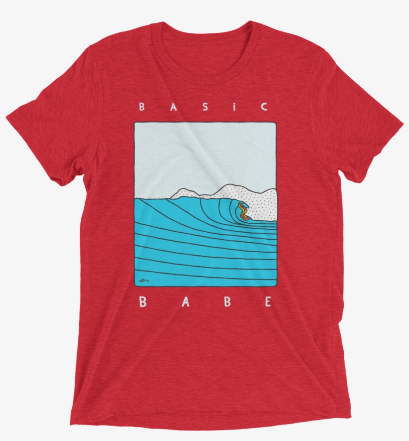 Basic Babe T-shirt, transparent png