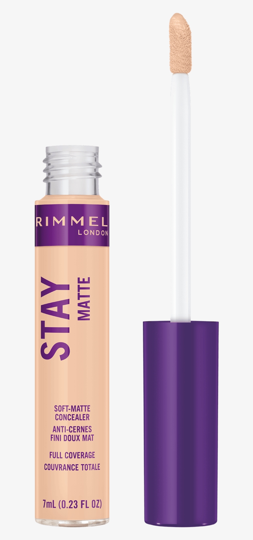 Stay Matte Concealer - Rimmel London Blush, transparent png