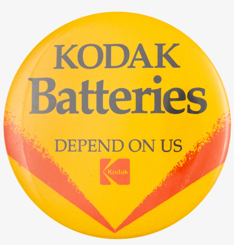 Kodak Batteries Advertising Button Museum - Radar Blitar, transparent png