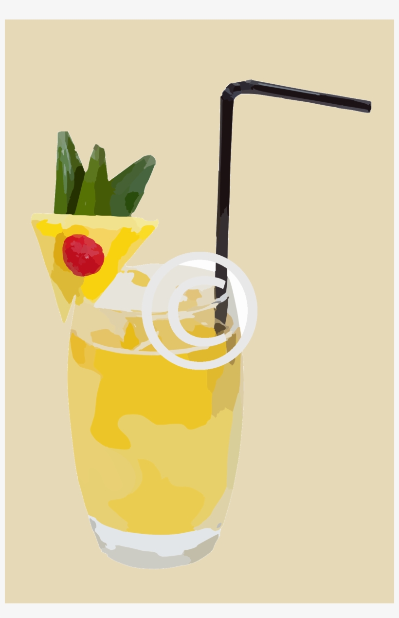 Tiger, Juice, Juices, Juicing - Cocktail Clipart, transparent png