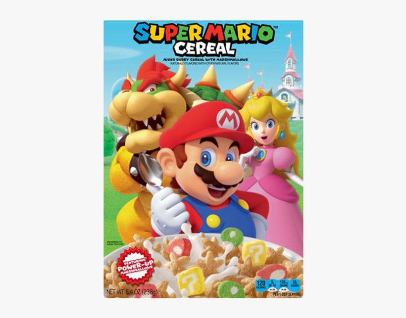 Super Mario Cereal 238g - Five Nights At Freddy's Cereal, transparent png