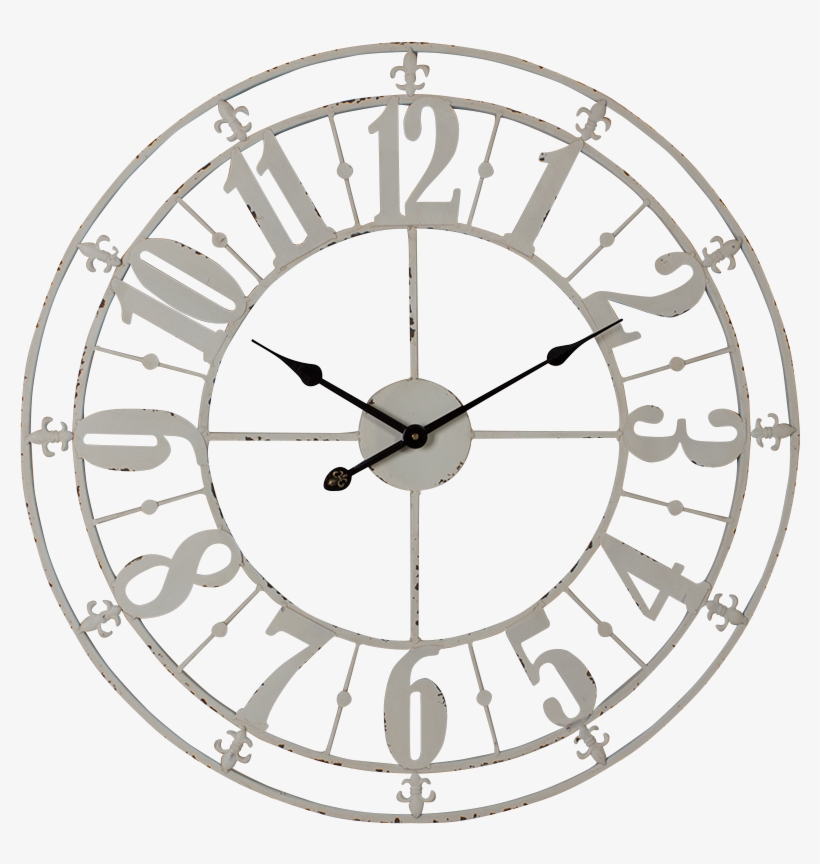 White Clock Png, transparent png