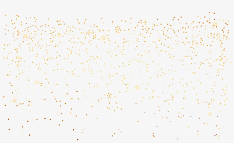 Gold-confetti - Pattern, transparent png