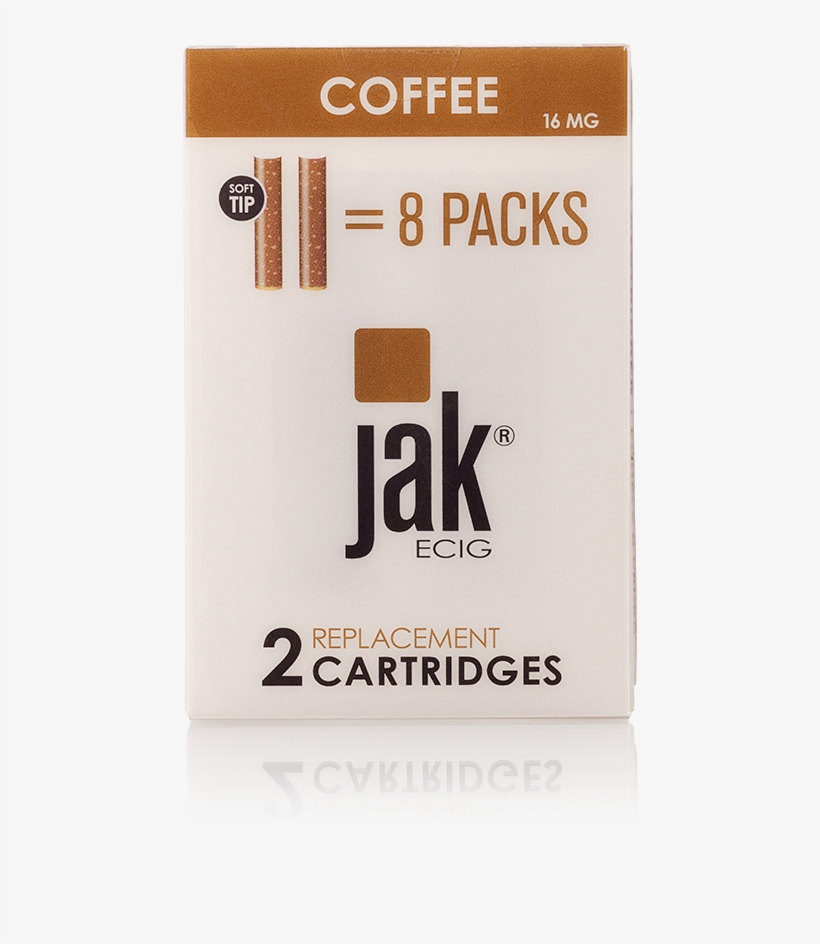 Jakecig E Cigarette Cartridges Rechargeables Coffee - Cosmetics, transparent png