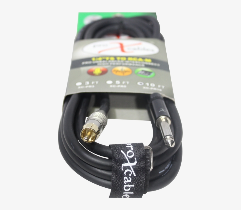 High Performance Audio Cable Rca Male To 1/4" Male - Usb Cable, transparent png