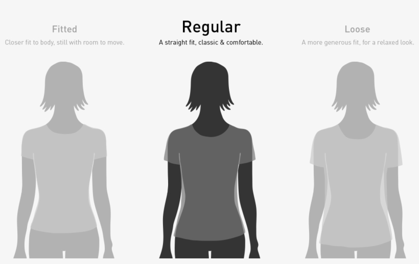 Fit Guide - Silhouette, transparent png
