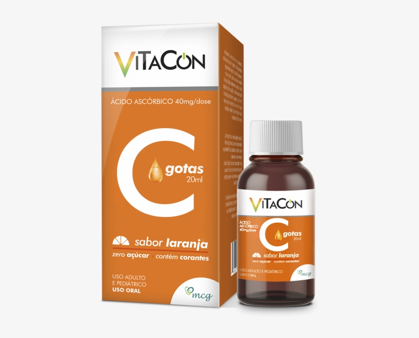 Vitacon C Gotas - Cosmetics, transparent png