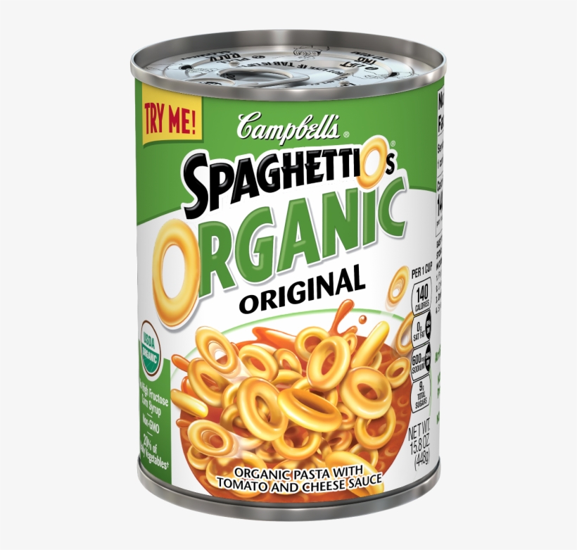 Spaghettios® Original Organic Pasta With Tomato And - Spaghettios, transparent png