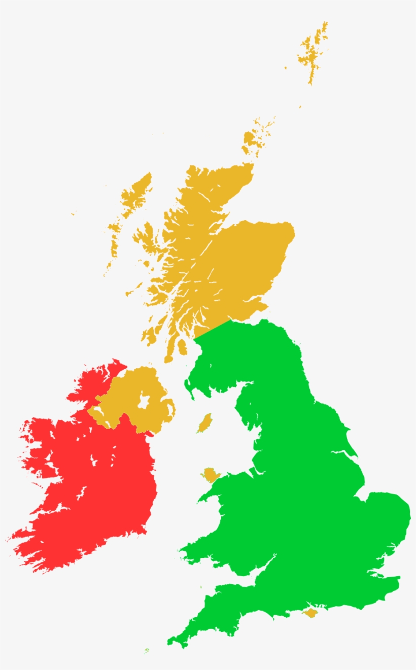 Free Delivery Map For Wallpaper Mural Printing Uk Uk And Ireland