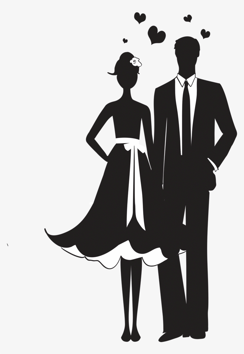 Touching, Talking, Holding Hands, Gazing Into One Another's - High School Prom Dress Illustrations, transparent png