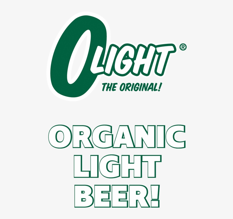 Organic Light Beer - Calligraphy, transparent png