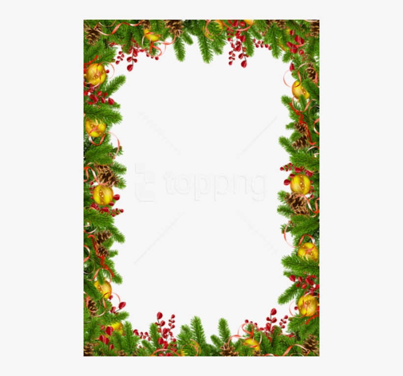 Free Png Best Stock Photos Transparent Christmas Photo - Christmas Picture Frame Transparent, transparent png
