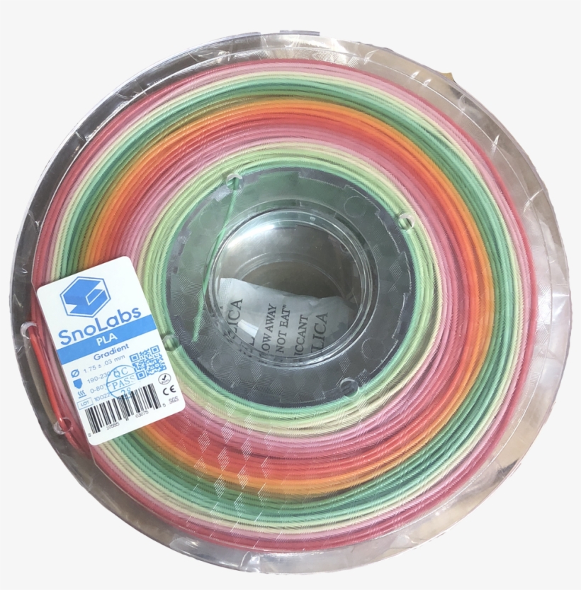 1 Kg Roll Of Gradient Pla - Circle, transparent png