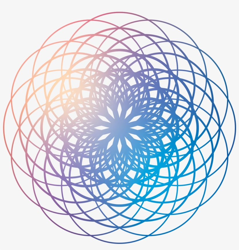 Original Colorful Gradient Decoration Png And Psd - Circle, transparent png