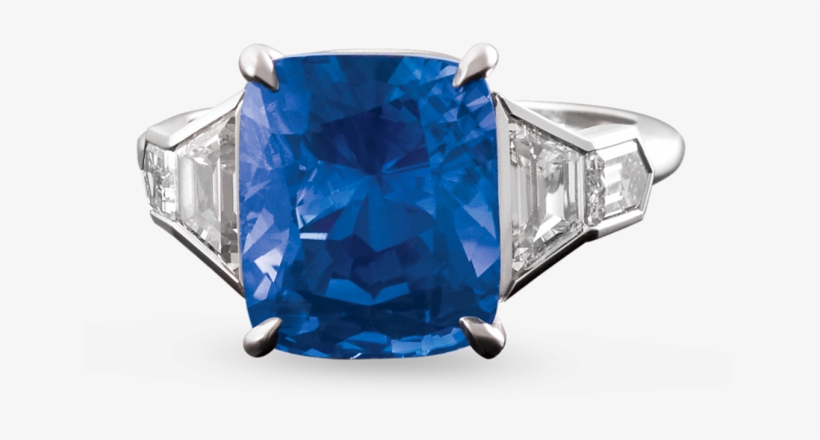 Untreated Kashmir Sapphire Ring, - Kashmir Sapphire, transparent png