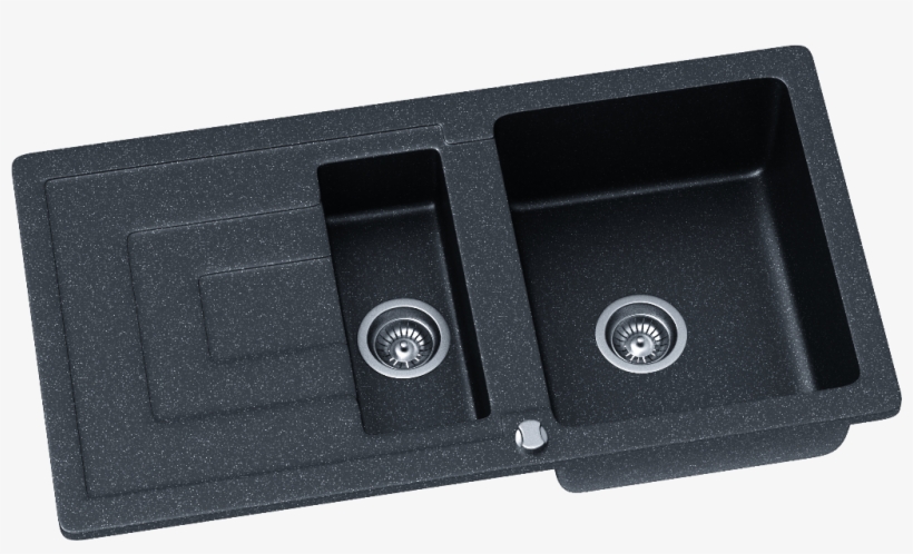 Kitchen Sink Kgs R 60 1,5b1d Black Metallic - Sink, transparent png