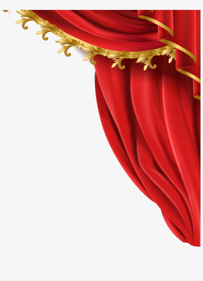 Gold-bar Curtain Curtain Curtain - Theater Curtain, transparent png