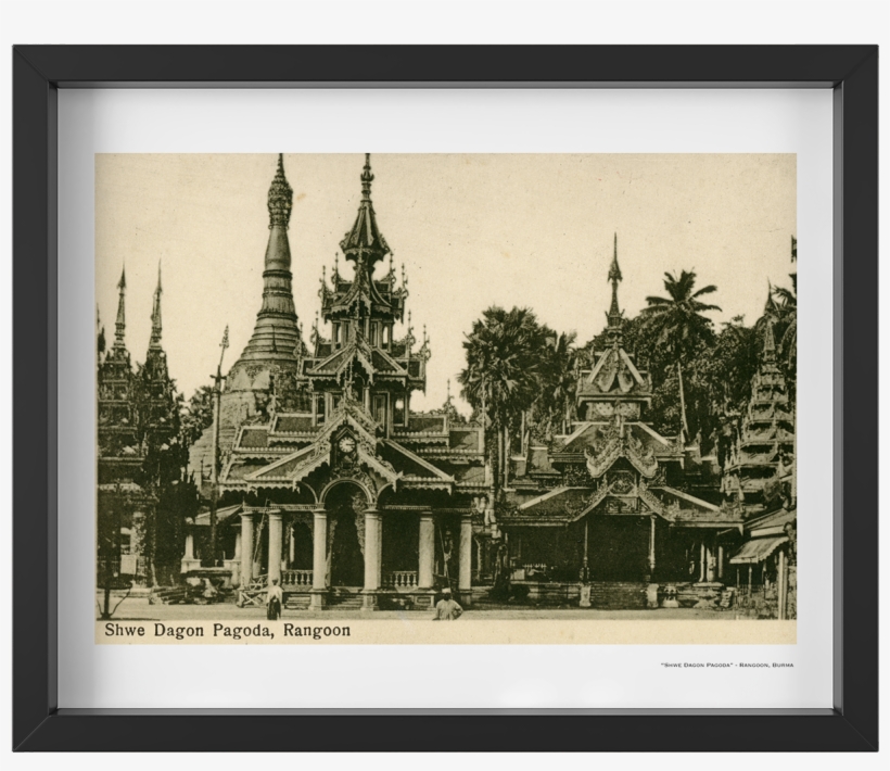 This Fine Art Print From A Vintage/ Antique Postcard - Picture Frame, transparent png