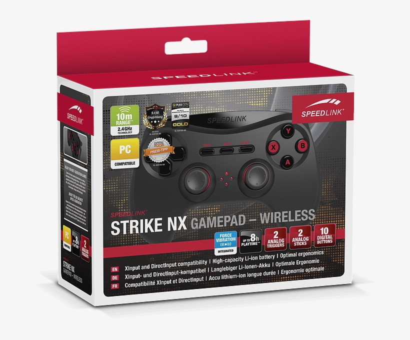 Strike Nx Wireless Gamepad - Speedlink Quinox Pro Usb Gamepad, transparent png