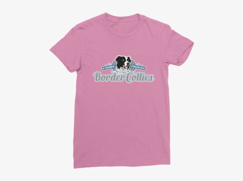 Trying With Border Collies ﻿ - T-shirt, transparent png