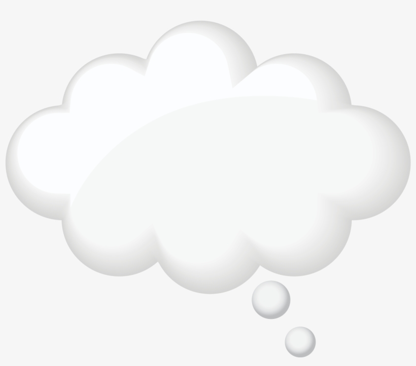 Glossy White Word Bubbles - Darkness, transparent png