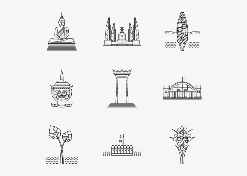 Thailand - Drawing, transparent png
