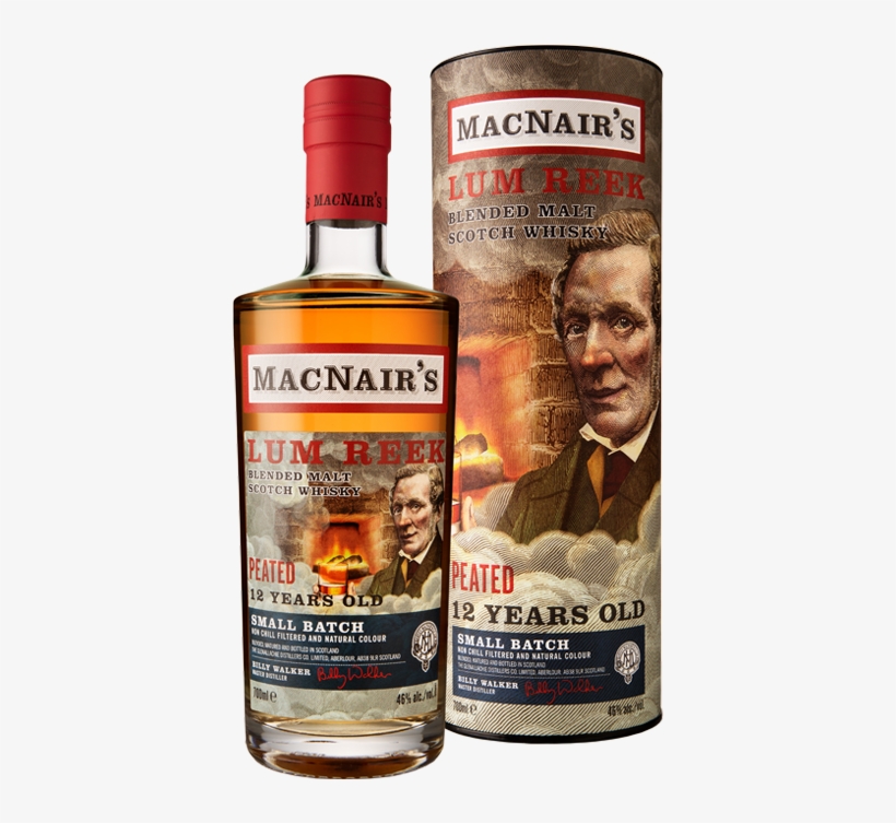Learn More - Macnair's Lum Reek Peated Blended Malt, transparent png