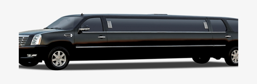 Cadillac Escallade Limo Blk - Escalade Stretch Limo Black, transparent png