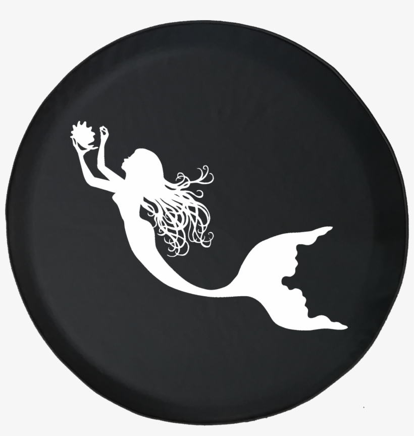 Jeep Liberty Spare Tire Cover With Mermaid, transparent png