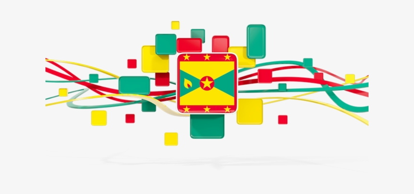 Grenada Flag, transparent png