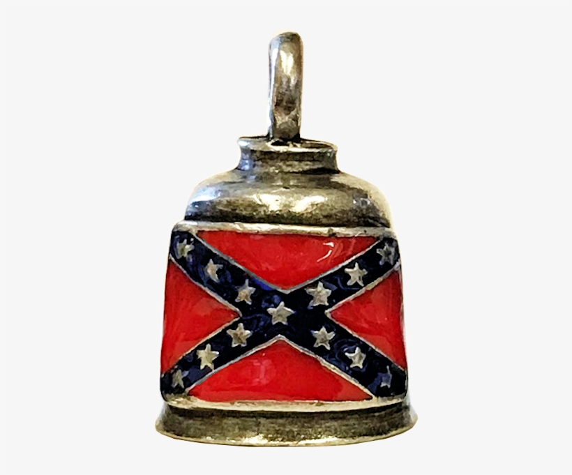 Colored Rebel Flag Gremlin Bell - Locket, transparent png