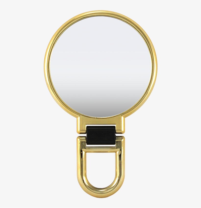 3 In 1 Metallic Mini Mirror - Circle, transparent png