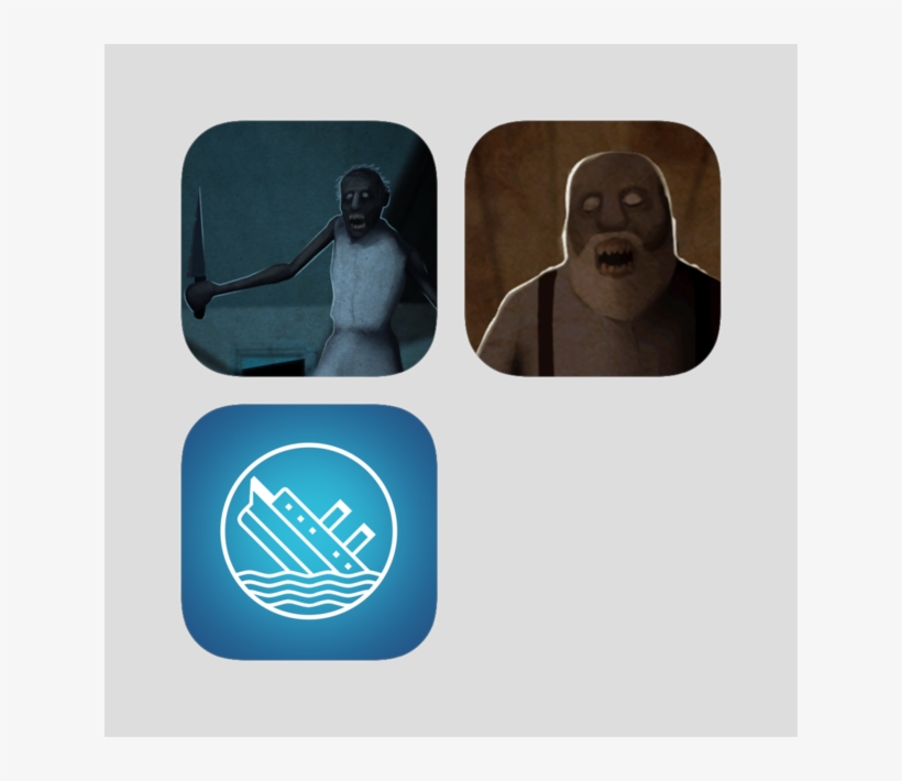 Granny, Grandpa & Escape Titanic Best Games Bundle - Granny Grandpa Horror, transparent png
