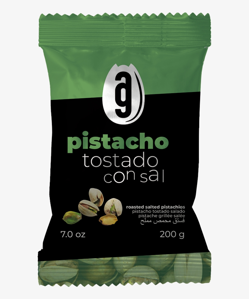 200g-pistacho Tostado Con Sal - Almond, transparent png