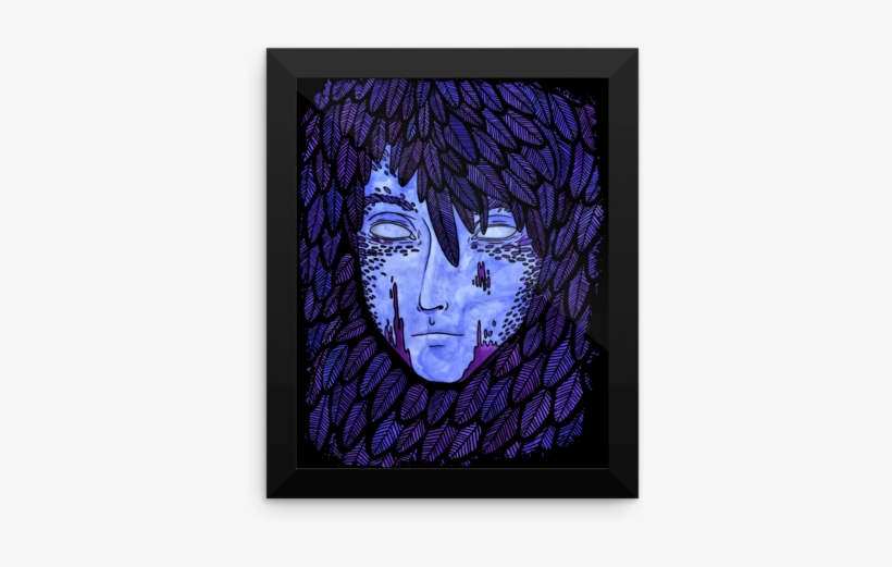 A Heart Is A Heavy Burden Framed Poster - Modern Art, transparent png