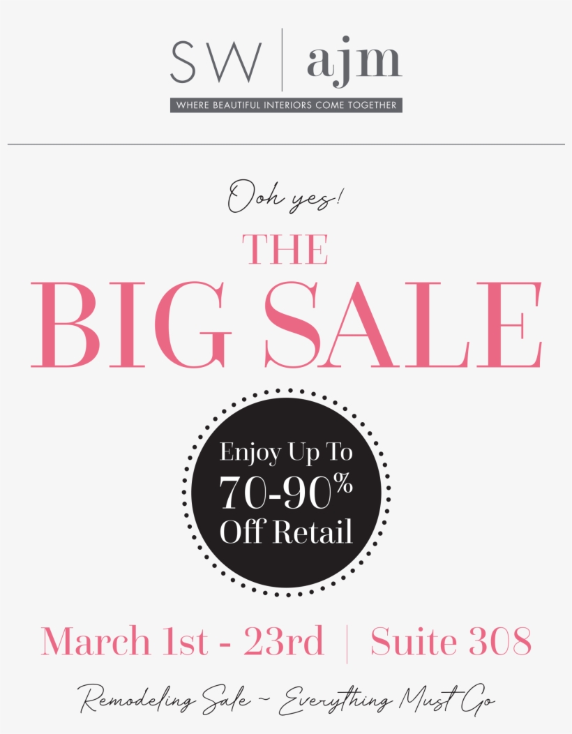 Join Us For Our Big Remodeling Sale - Parallel, transparent png
