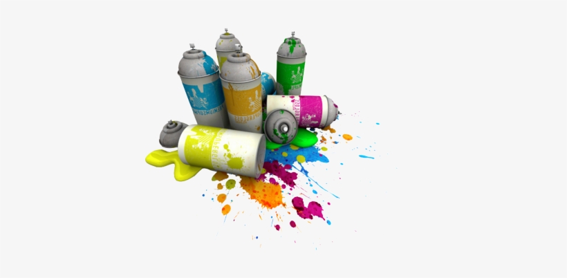 Spray Can In - Spray Paint Cans Png, transparent png
