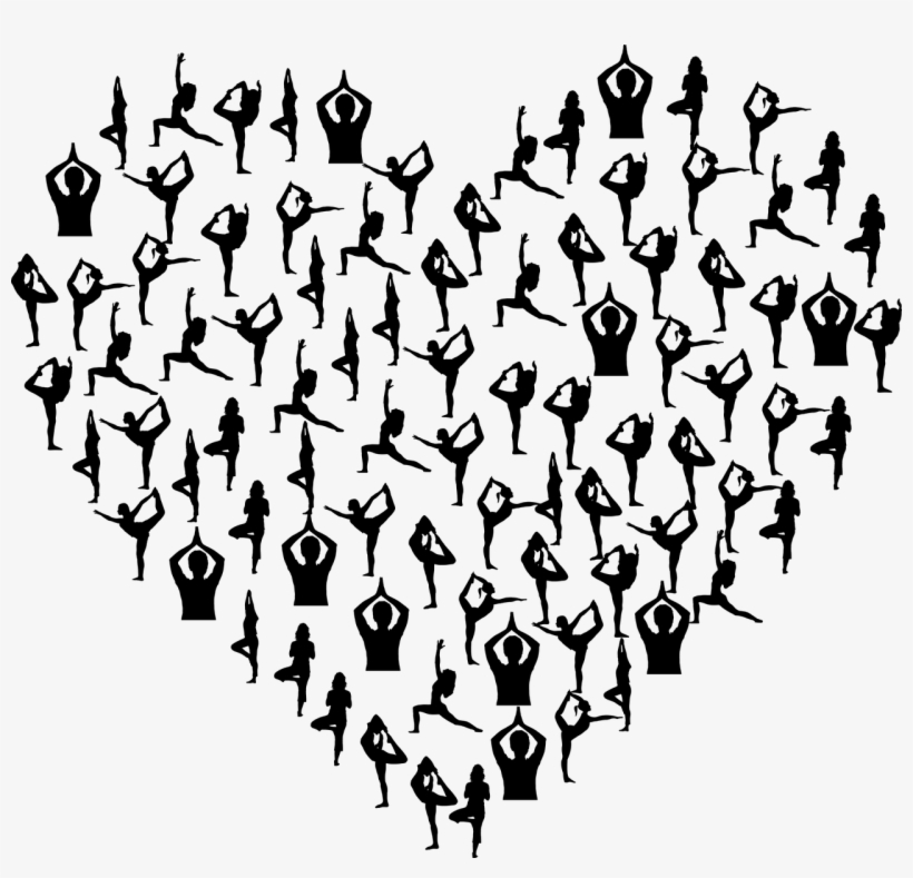 Burning Excess Calories Post Exercise - Yoga Heart, transparent png