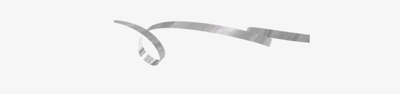 Ribbon Transparent Silver - White Curly Ribbon Png, transparent png