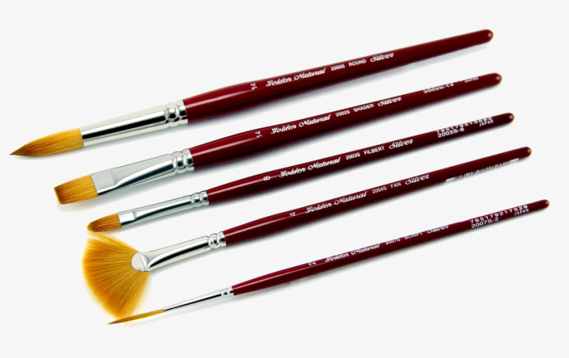 View Larger Image - Golden Natura Silver Brush, transparent png