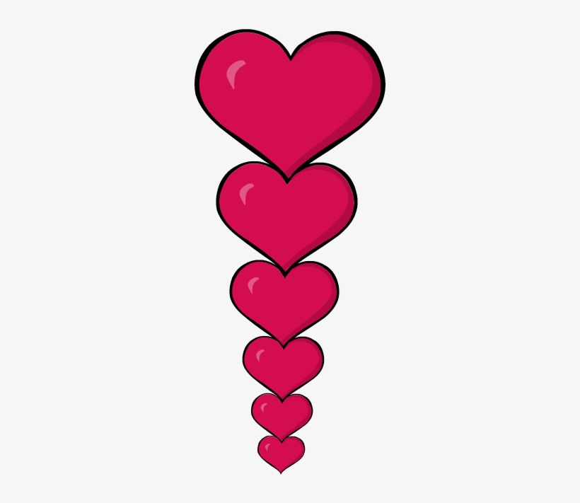 Clip Art Heart Valentines Day Border Frame - Heart Borders Clip Art, transparent png