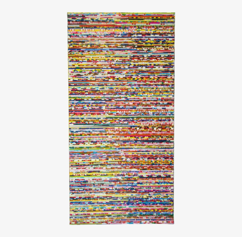 Nona Recycled Wall Art - Orange, transparent png