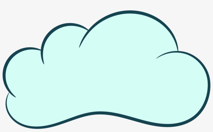 5 Cartoon Clouds - Portable Network Graphics, transparent png